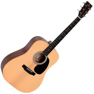 Comparateur de prix : Sigma DM-ST - Guitare acoustique Dreadnought - Naturel satiné