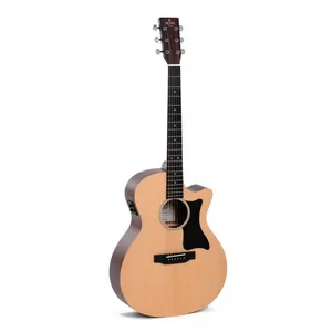 Comparateur de prix : sigma Sigma Gmc-Ste - Guitare Électro-Acoustique - Naturel Satiné