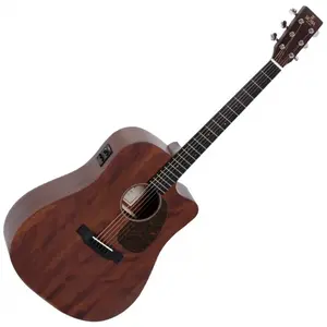 Sigma DMC-15E - Guitare électro-acoustique Dreadnought - Naturel satiné pas cher
