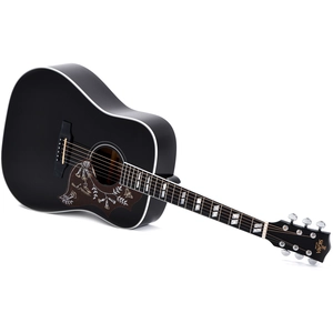 Sigma Guitars DM-SG5-BK guitare folk électro-acoustiqueVendu parbax-music