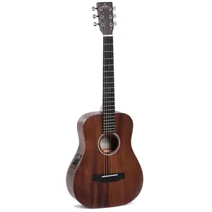 Comparateur de prix : Sigma Guitars TM-15E guitare électro-acoustique de voyage avec housse