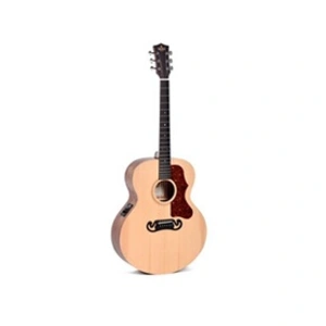 Comparateur de prix : Sigma GJME - Guitare électro-acoustique Jumbo - Naturel satiné
