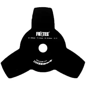 Comparateur de prix : Lame fauchage à 3 dents Ø25,4mm - FUXTEC - débroussailleuses MT152 / M...