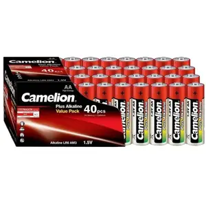Comparateur de prix : Pile LR6 (AA) alcaline(s) Camelion 11104006 Plus LR06 1.5 V 40 pc(s)