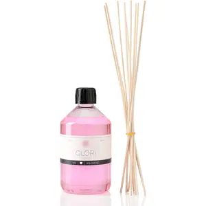 OLORI Reed Recharge de rose sauvage Parfum d'ambiance 1000 ml pas cher