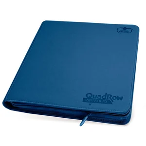 Comparateur de prix : Ultimate Guard - Pocket QuadRow ZipFolio XenoSkin Bleu Marine