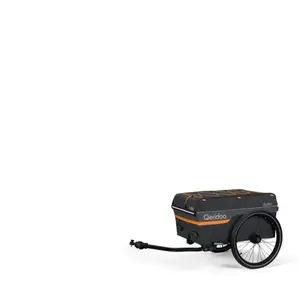 Qeridoo Remorque pour vélo pour bagages Qubee Grey 130 lVendu parkaufland