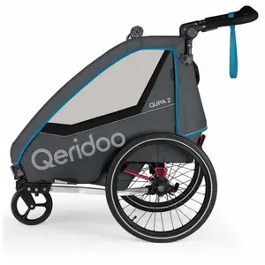 Qeridoo Remorque De Vélo Qupa2 Max 60 kgVendu paramazon