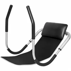 Gorilla Sports AB Roller - Appareil pour le travail des abdominaux argent TU pas cher