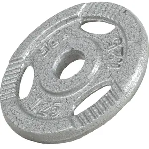 Lot de poids en fonte grip 30kg (4x2,5kg + 4x5 kg), diamètre d'alésa... pas cher