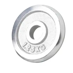 Comparateur de prix : Gorilla Sports Poids chromés de 0,5 à 30kg, 31 mm - Disques chrome 1.25kg