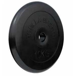 Comparateur de prix : GORILLA SPORTS Disques de poids en caoutchouc avec alesage de 31 mm de 0 5 kg a 30 kg poids 10 kg