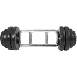 Comparateur de prix : GORILLA SPORTS Set pour triceps avec disques plastique 35 kg