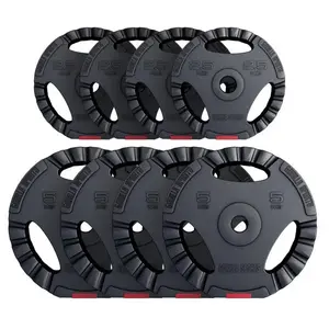 Comparateur de prix : Gorilla Sports Disques 31 mm - De 1,25 à 15 KG noir 30kg (2x15kg)