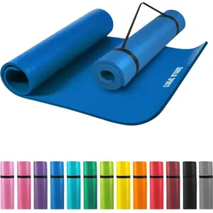 Comparateur de prix : GORILLA SPORTS Tapis en mousse grand 190x100x1 5cm yoga pilates sport a domicile couleur bleu roi