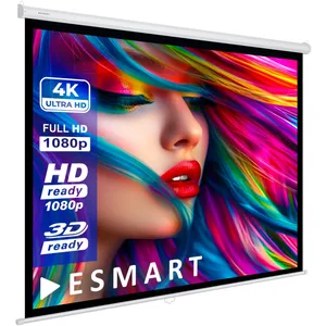 Comparateur de prix : ESMART Professionnel MIMOTO Écran de Projection Moteur 244 x 137 cm (1...