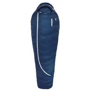 Comparateur de prix : Grüezi Bag - Biopod Downwool Ice - Sac de couchage Night Blue - 185 cm