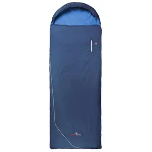 Grüezi Bag - Wolle Camp Comfort - Sac de couchage Dark Petrol - Ouvert... pas cher