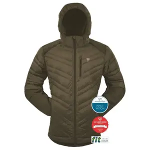 Grüezi Bag - Lightful DownWool Jacket - Doudoune homme Olive - XXL pas cher