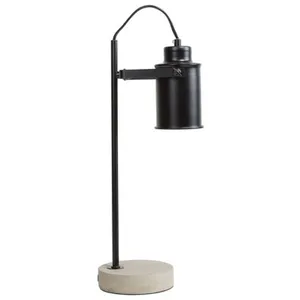 Comparateur de prix : Beliani Lampe de table moderne en métal noir MUNDAKA