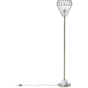 BELIANI Lampadaire couleur laiton mooni 84831 pas cher