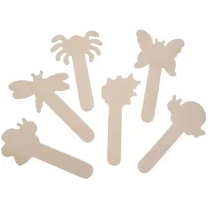 Comparateur de prix : Bâtonnets de bricolage insecte set de 6