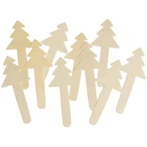 Comparateur de prix : Bâtonnets de bricolage sapin de Noël set de 10