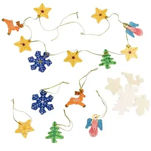 Comparateur de prix : Décorations de Noël en bois set de 50