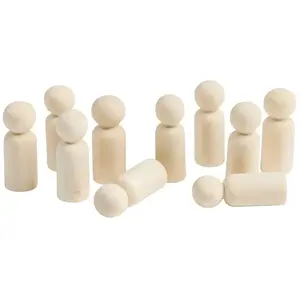 Personnes en bois set de 10 petitsVendu paravenue-des-jeux