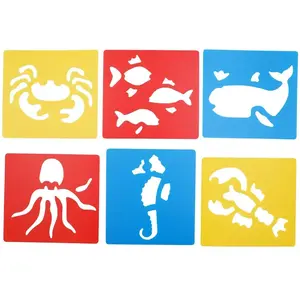 Pochoir animaux marins