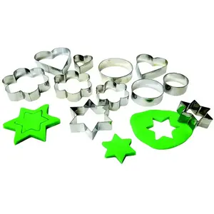 Comparateur de prix : Emporte-pièce métallique, set de 12