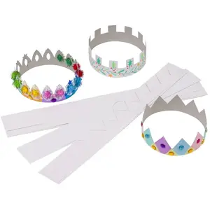 Comparateur de prix : Couronnes en papier, set de 12