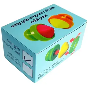 Comparateur de prix : Craie à la cire easy grip pour la recharge, set de 6