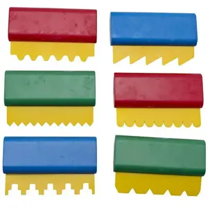 Peignes de sable et de peinture, set de 6Vendu paravenue-des-jeux