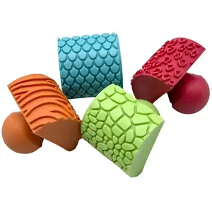 Comparateur de prix : Tampons à bascule roche motifs animaux, set de 4
