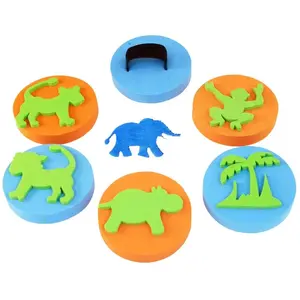 Tampons pour main jungle, set de 6Vendu paravenue-des-jeux