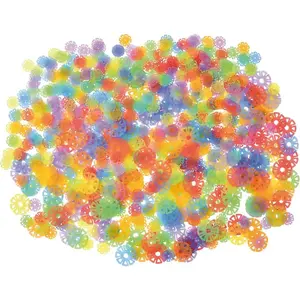 Comparateur de prix : Fleurs à clipser, translucides, set de 640 pièces