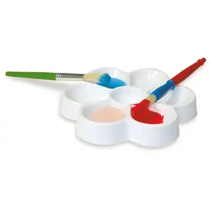 Palette fleurs pour le mélange des couleurs Ø 18 cmVendu paravenue-des-jeux