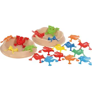 Eduplay Jeu géant grenouilles et crickets sautants pas cher