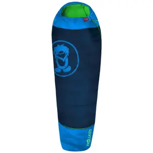 Comparateur de prix : Trollkids Fjell Dreamer Extendable - Sac de couchage enfant Navy / Medium Blue / Green 130 - 170 cm