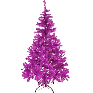 Arbre de Noël 180 cm avec support Lila / Pink