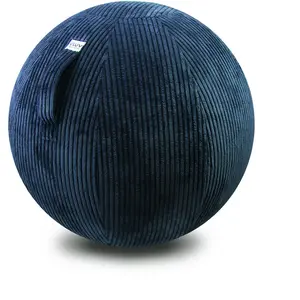 Siège ergonomique en velours navy 60cm Vlip - VLUV pas cher