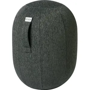 Siège ergonomique en tissu  bouclette anthracite Kapsul Stov - Vluv pas cher