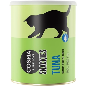 150g thon  Maxi Tube Cosma Snackies & XXL Friandises lyophilisées pour chat pas cher