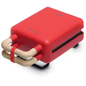 Gaufrier croque-monsieur 600 W KG2006-2 rouge ADEVendu parmathon