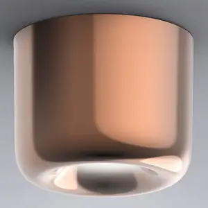Serien Lighting serien.lighting Cavity Ceiling L, bronzeVendu parluminaire