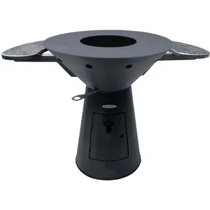 - Barbecue brasero en acier Phoenix Hauteur 89 cm Diamètre 79 cm pas cher