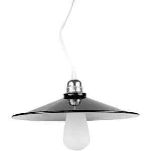 SEGULA Concav suspension en métal, noire pas cher