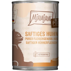 Comparateur de prix : MjAMjAM Pur 6 x 400 g pour chat - pur poulet