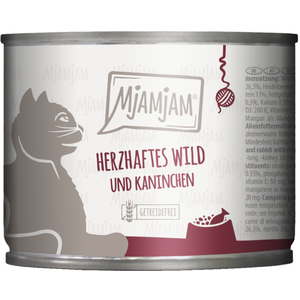 MjAMjAM 6x200g gibier savoureux et lapin accompagnés de myrtilles fru... pas cher